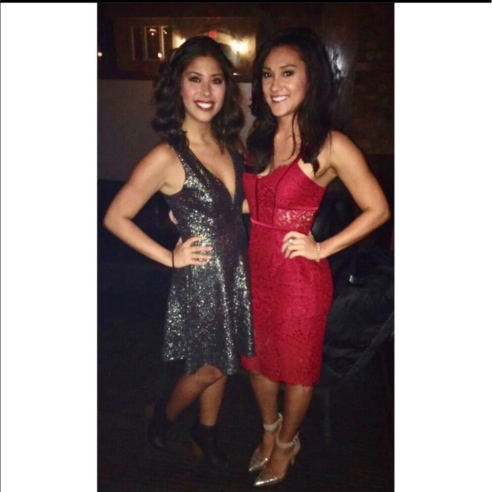 Red Midi Dress